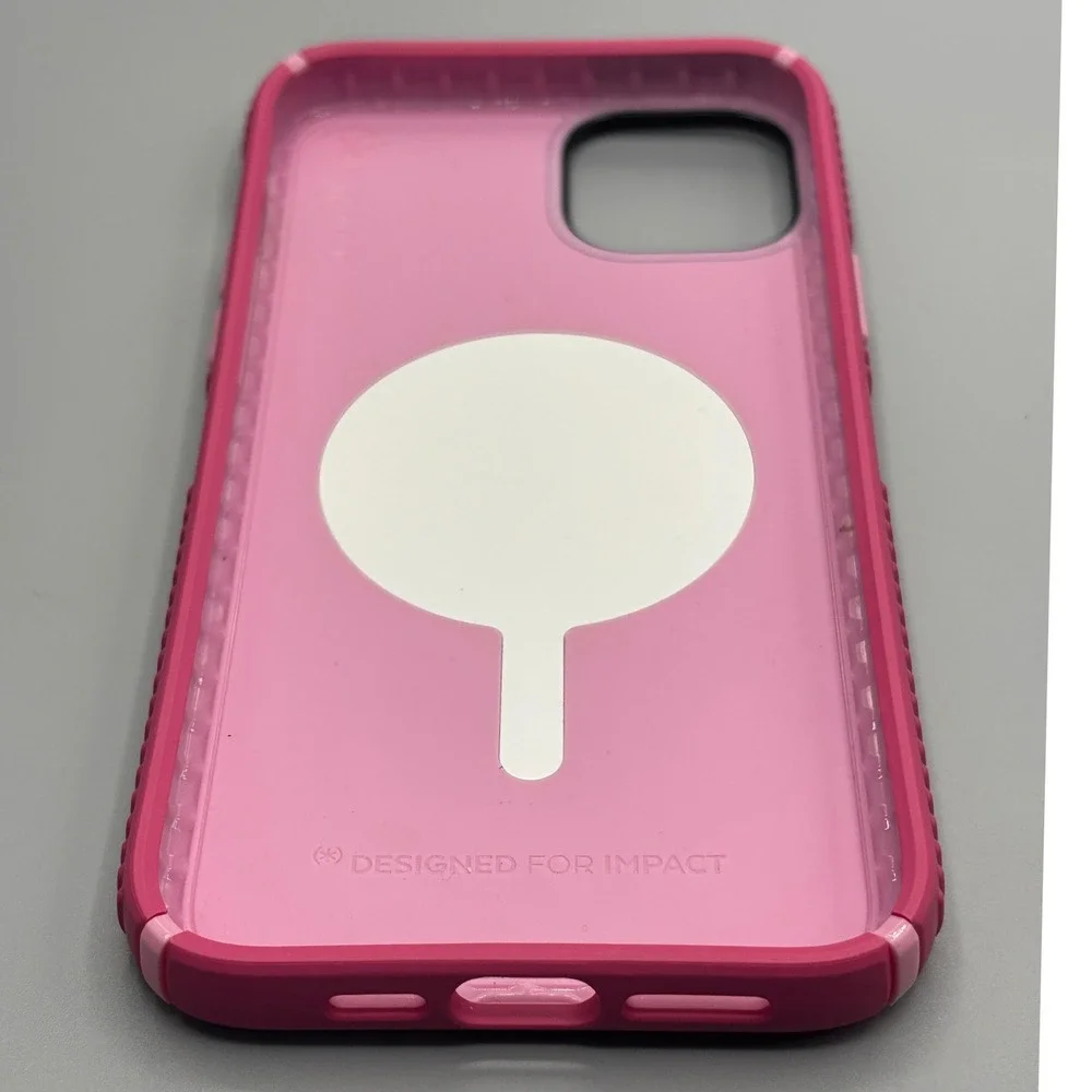 Speck Presidio2 Grip iPhone 13 Pro Max Case Pink Protective No-Slip Cover